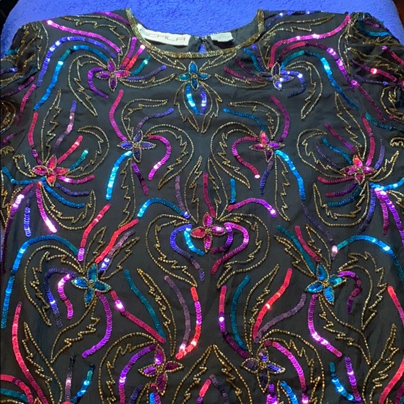 Sequined Top - Picture 1 of 4